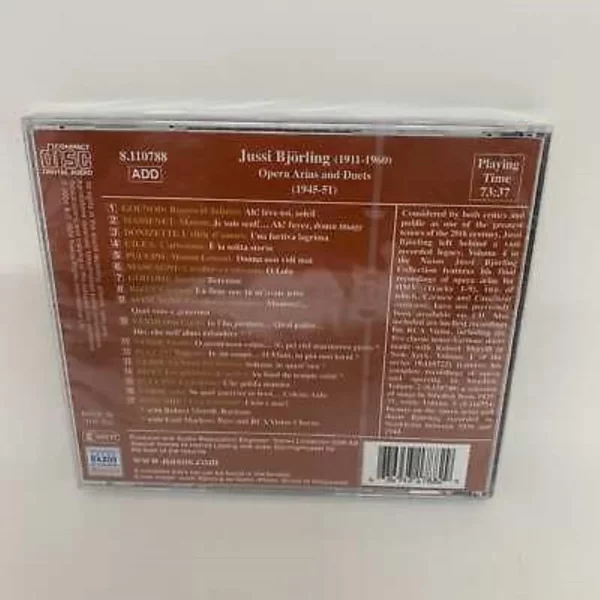 Jussi Björling Collection, Vol. 4: Opera Arias & Duets 1945-1951 Jussi Björling