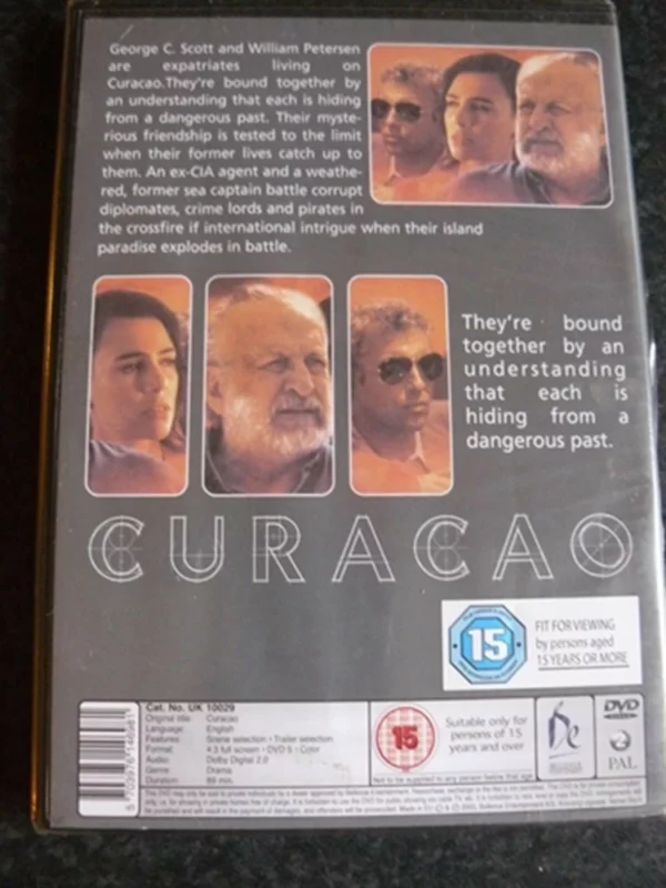 Curacao George C. Scott 1993 DVD Top-quality Free UK shipping