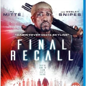 Final Recall RJ Mitte 2017 Blu-ray Top-quality Free UK shipping