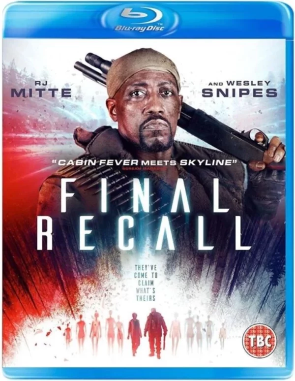 Final Recall RJ Mitte 2017 Blu-ray Top-quality Free UK shipping