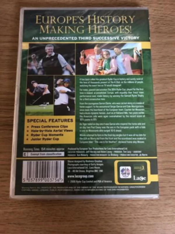 The 2006 Ryder Cup - 36th Ryder Cup 2006 DVD Top-quality Free UK shipping