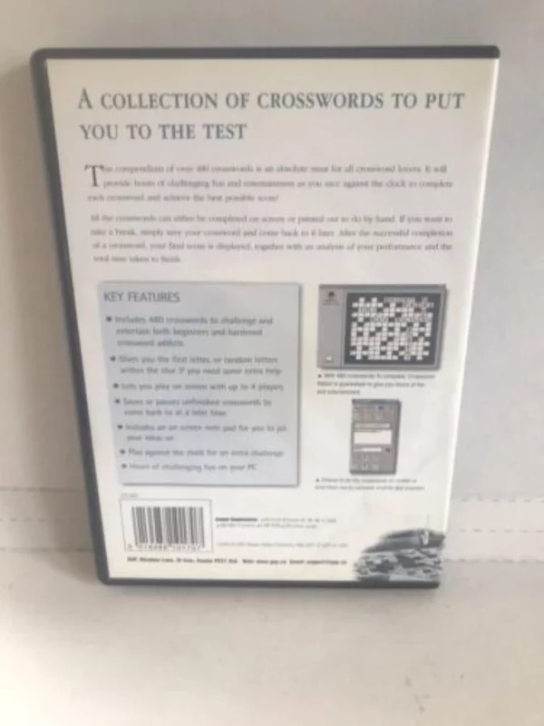 Crossword Addict windows 95, 98, me, 2000 2001 Top-quality Free UK shipping