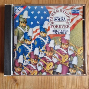 Sousa: Stars & Stripes Forever Philip Jones Ensemble 1984 CD Top-quality