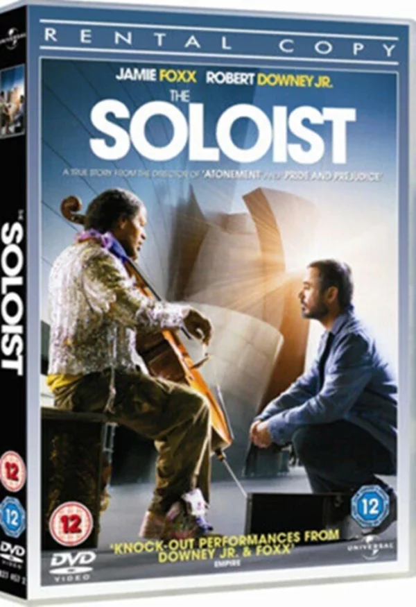 The Soloist Robert Downey Jr 2008 DVD Top-quality Free UK shipping