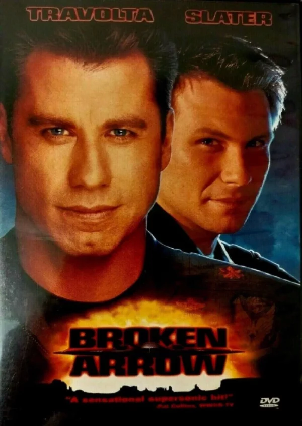 Broken Arrow John Travolta 1996 DVD Top-quality Free UK shipping