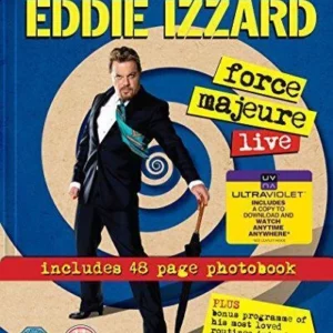 Eddie Izzard: Force Majeure Live Eddie Izzard 2013 New DVD Top-quality