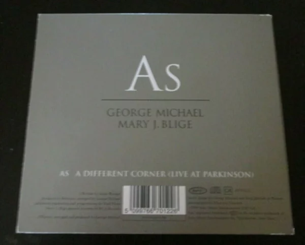 George Michael & Mary J Blige - AS George Michael 1998 CD Top-quality