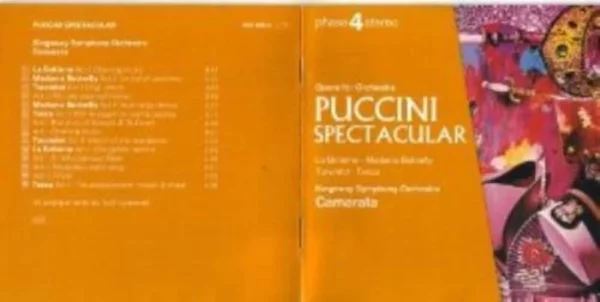 Puccini Spectacular Kingsway Symphony Orcherstra Puccini, Giacomo 1967 CD