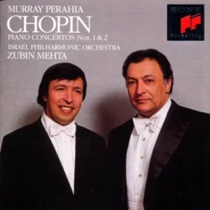 Chopin: Piano Concertos 1 & 2 Murray Perahia 1990 CD Top-quality