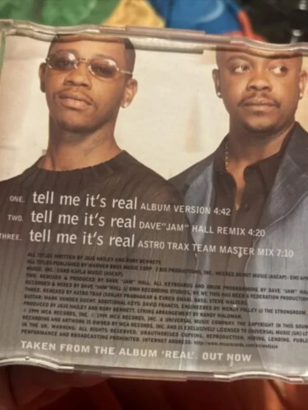 Tell Me Its Real K-Ci & Jojo CD Top-quality Free UK shipping