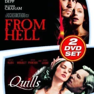 From Hell/Quills Johnny Depp 2007 DVD Top-quality Free UK shipping