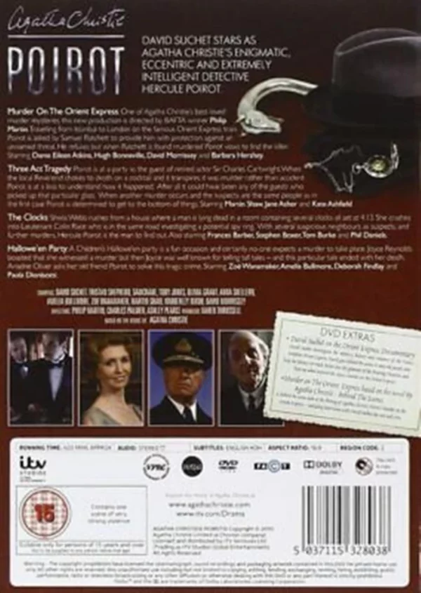 Agatha Christie's Poirot - Collection 8 David Suchet 2011 DVD Top-quality