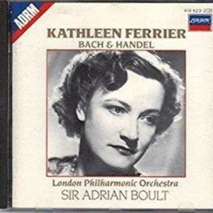 Bach & Handel Kathleen Ferrier 1985 CD Top-quality Free UK shipping