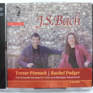 J S Bach : The Complete Sonatas for Violin Rachel Podger / Trevor Pinnock 200 CD