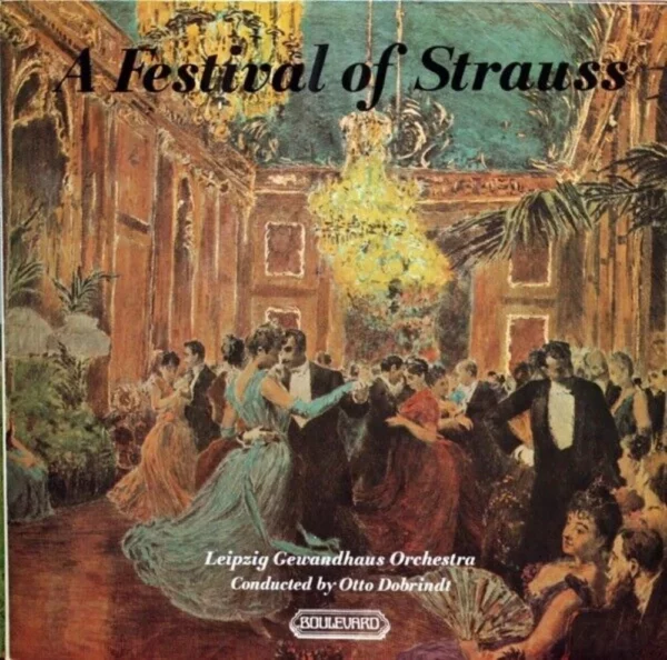 A FESTIVAL OF STRAUSS Johann Strauss Jr. 1961 Records Top-quality