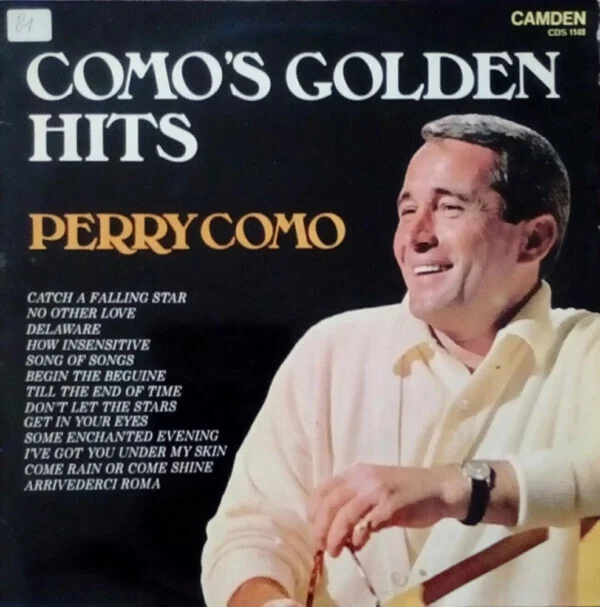 Como's Golden Hits PERRY COMO 1971 Records Top-quality Free UK shipping