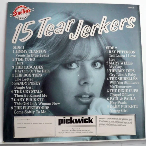 15 Tear Jerkers various 1979 Records Top-quality Free UK shipping