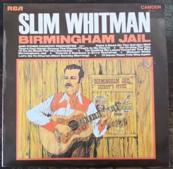 Birmingham Jail And Other Country Favourites Slim Whitman 1969 Records