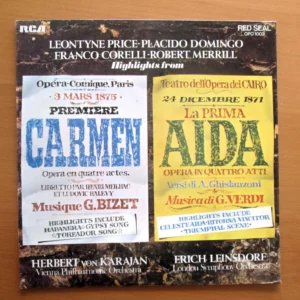 CARMEN / AIDA Highlights Bizet 1971 Records Top-quality Free UK shipping