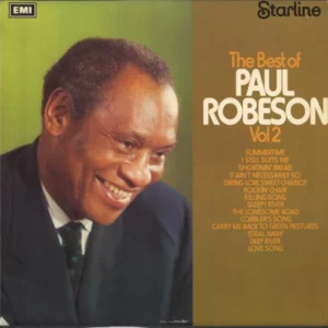 THE BEST OF PAUL ROBESON - VOL 2 Paul Robeson 1972 Records Top-quality