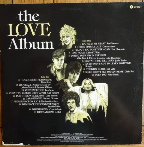 THE LOVE ALBUM Various 1980 Records Top-quality Free UK shipping