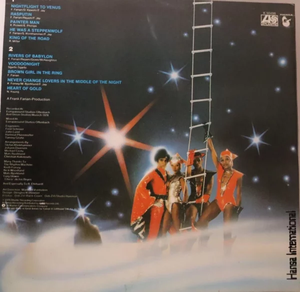 NIGHTFLIGHT TO VENUS BONEY M 1978 Records Top-quality Free UK shipping