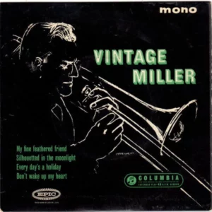 Vintage Miller Glenn Miller 1981 Records Top-quality Free UK shipping