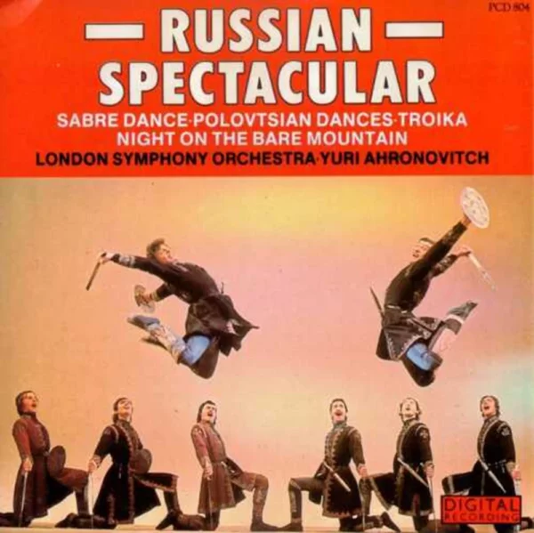 Russian Spectacular Yuri Ahronovitch 1985 CD Top-quality Free UK shipping