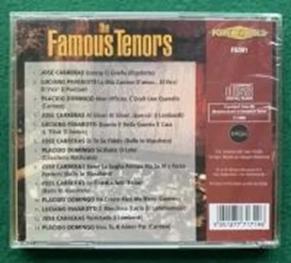 The Famous Tenors: Carreras Jose Carreras 2006 CD Top-quality Free UK shipping