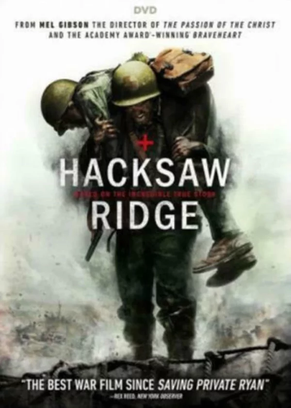 Hacksaw Ridge 2017 DVD Top-quality Free UK shipping