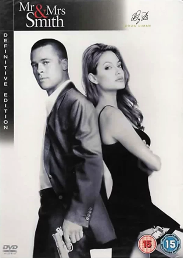 Mr & Mrs Smith Brad Pitt 2007 DVD Top-quality Free UK shipping