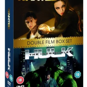 Wanted/The Incredible Hulk James McAvoy 2009 DVD Top-quality Free UK shipping