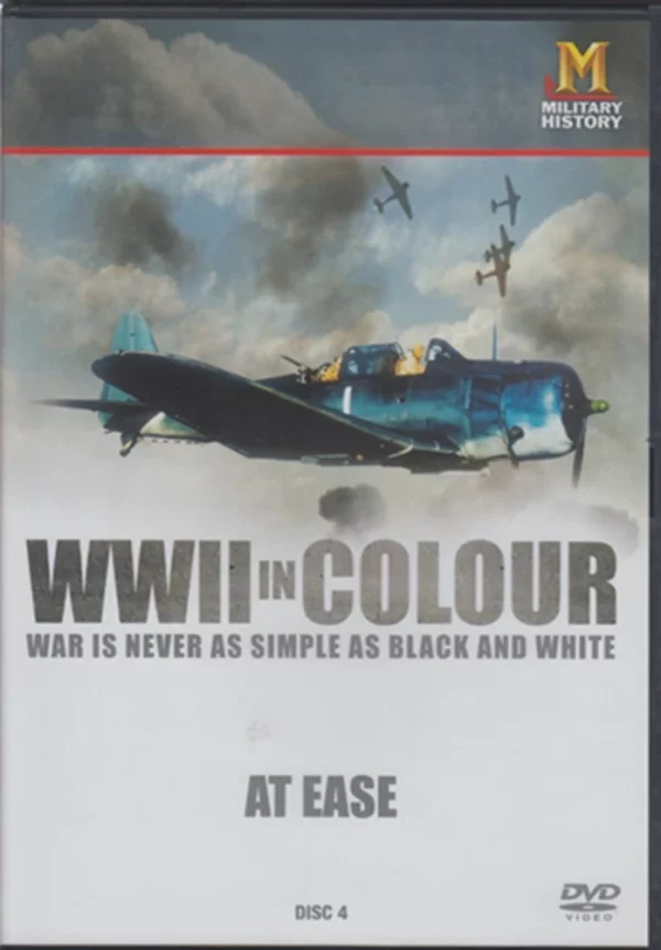 WWII in Colour - At Ease 2001 DVD Top-quality Free UK shipping