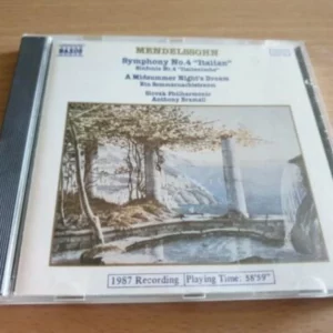 Mendelssohn - Italian Symphony Mendelssohn 1987 CD Top-quality Free UK shipping