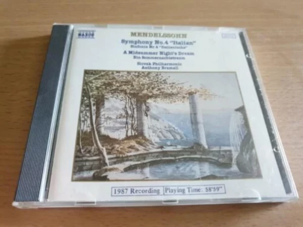 Mendelssohn - Italian Symphony Mendelssohn 1987 CD Top-quality Free UK shipping