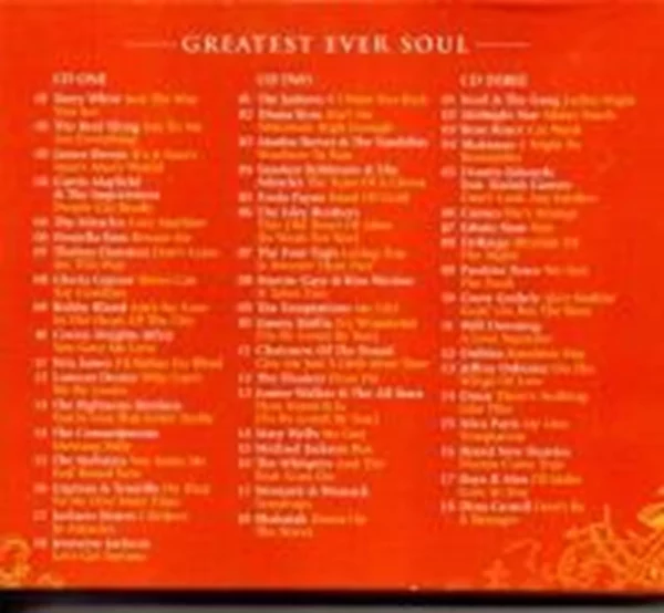 Greatest Ever Soul Various Artists 2006 CD Top-quality Free UK shipping