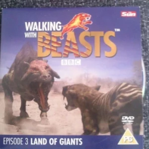 WALKING WITH BEASTS DVD EPISODE 5 SABRE TOOTH 2009 CD Top-quality