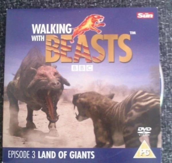 WALKING WITH BEASTS DVD EPISODE 5 SABRE TOOTH 2009 CD Top-quality