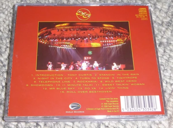 Elo Live at Wembley Electric Light Orchestra 1998 CD Top-quality