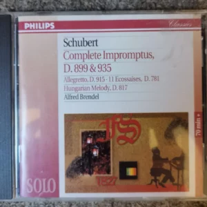 Complete Impromptus, D. 899 & 935 Schubert 1995 CD Top-quality Free UK shipping