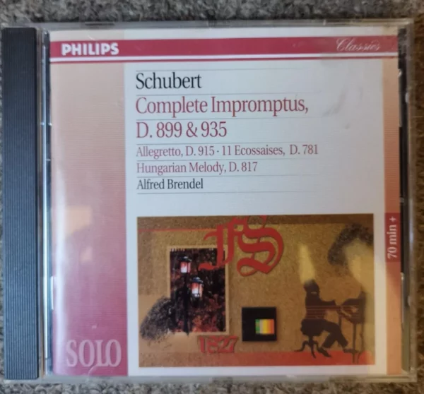 Complete Impromptus, D. 899 & 935 Schubert 1995 CD Top-quality Free UK shipping