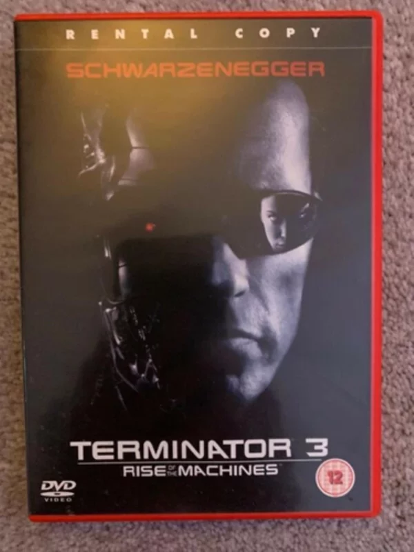 TERMINATOR 3 Arnold Schwarzenegger 2003 DVD Top-quality Free UK shipping