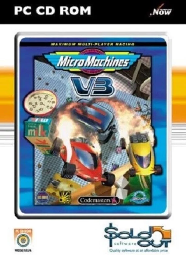 Micro Machines V3 PC,95,98 or Me 1998 Top-quality Free UK shipping