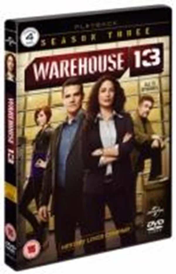 Warehouse 13 - Season 3 Eddie McClintock 2012 DVD Top-quality Free UK shipping