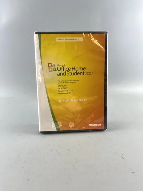 Microsoft Office 2007 Home Student 2007 2008 DVD Top-quality Free UK shipping