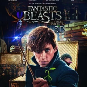 Fantastic Beasts and Where To Find Them 3D Eddie Redmayne 2017 Blu-ray