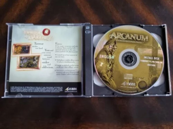 Arcanum: Of Steamworks & Magick Obscura 2001 CD Top-quality Free UK shipping