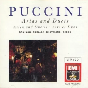 Puccini:Arias & Duets Domingo 1988 CD Top-quality Free UK shipping