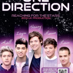One Direction - Reaching For The Stars OneD 2013 DVD Top-quality