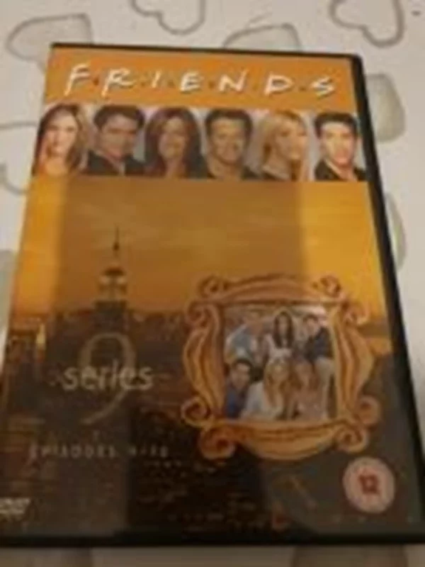 Friends Series 9 Episodes 9-16 Jennifer Anniston 2001 DVD Top-quality